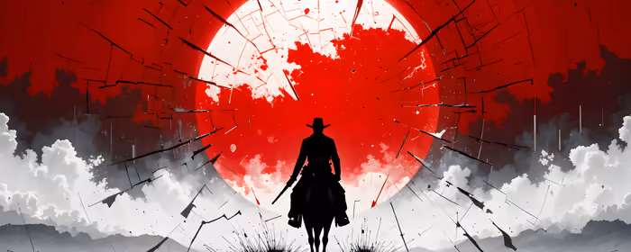 UltraWide 32:9 Red Dead Redemption wallpapers (3840x1080): Red Dead Redemption, cowboy, Sun, poster