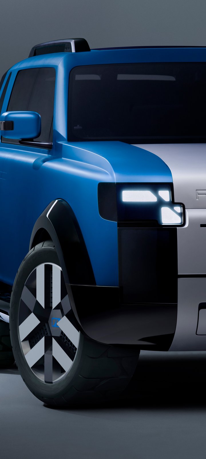 Freelander Concept 97 futuristic SUV - Wallpapers for Xiaomi Redmi 10C/C40/C51, Samsung Galaxy A12/A02s/A03/M12 in 720x1600 resolution