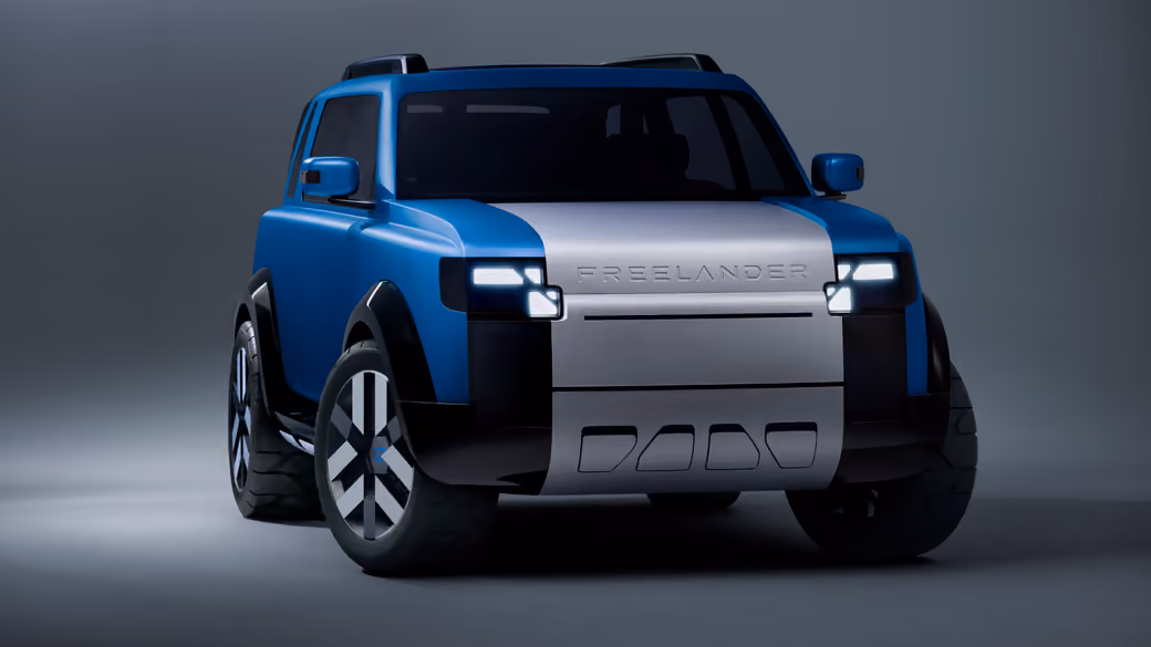Freelander Concept 97 futuristic SUV - Wallpapers for MacBook Neo in 2408x1506 resolution