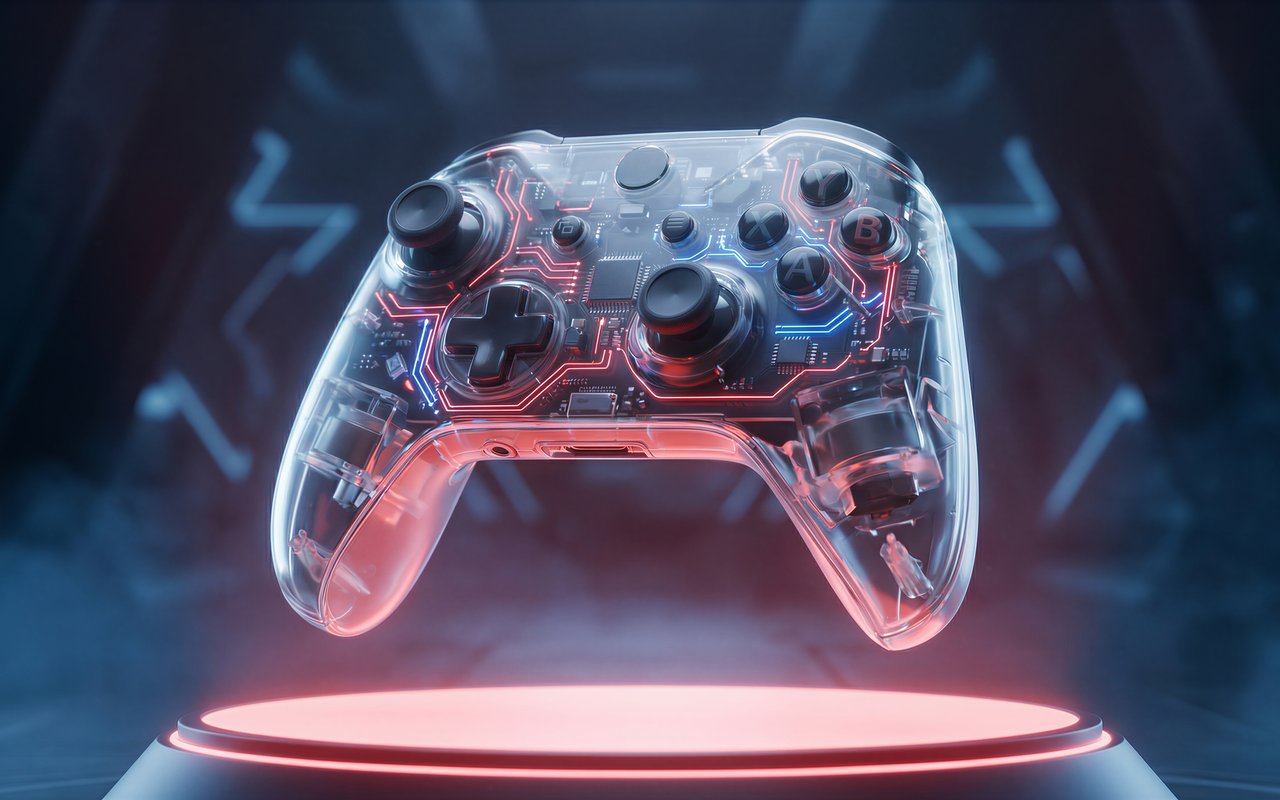 Transparent Xbox Controller with Microchip - WXGA_1280 wallpapers in 1280x800 resolution