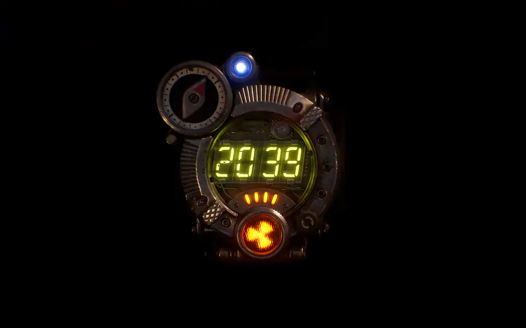 Metro 2039 Wristwatch — desktop and phone wallpaper, free download