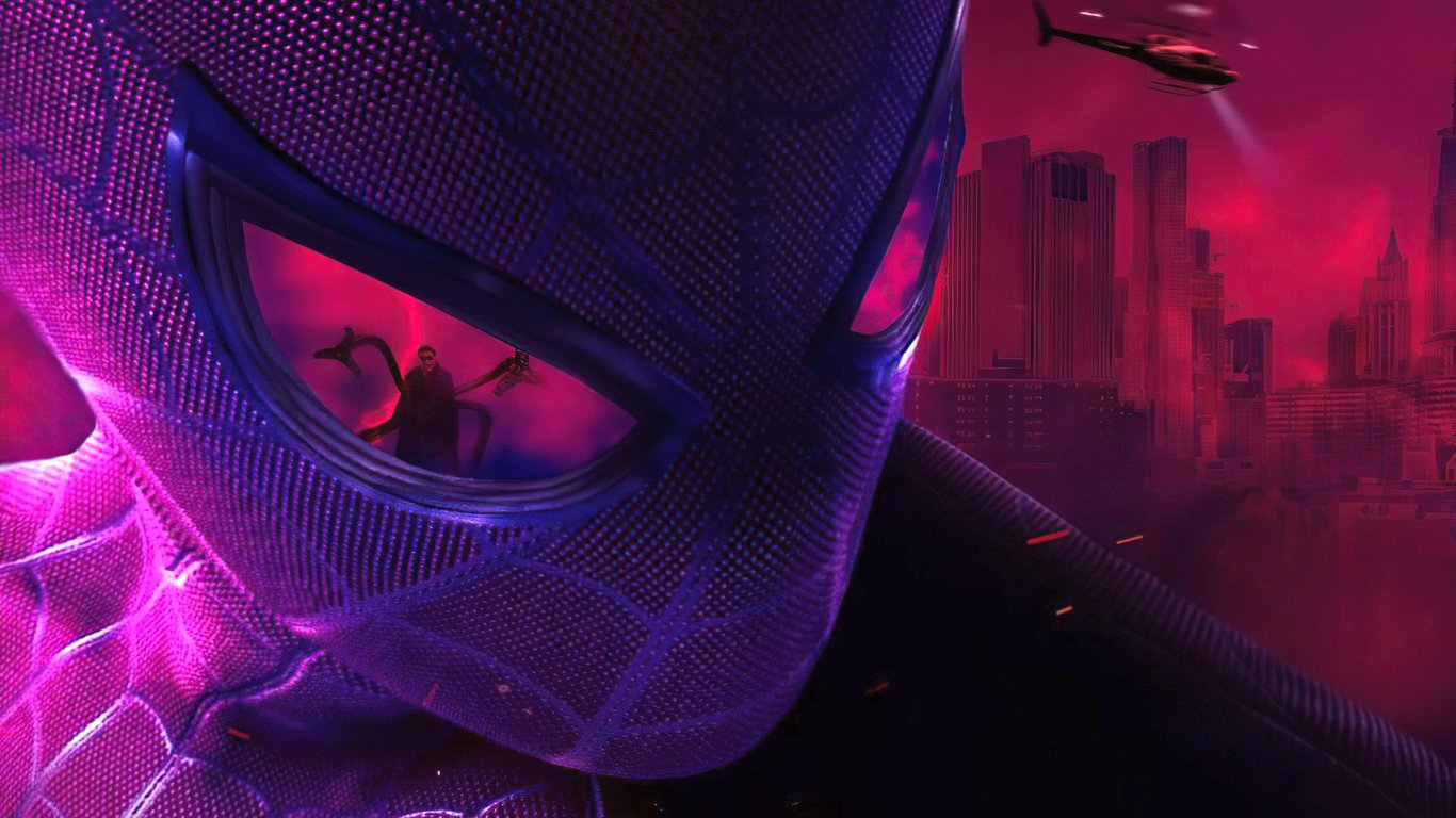 Spider-Man: No Way Home Poster - Laptop Wallpapers in 1366x768 resolution