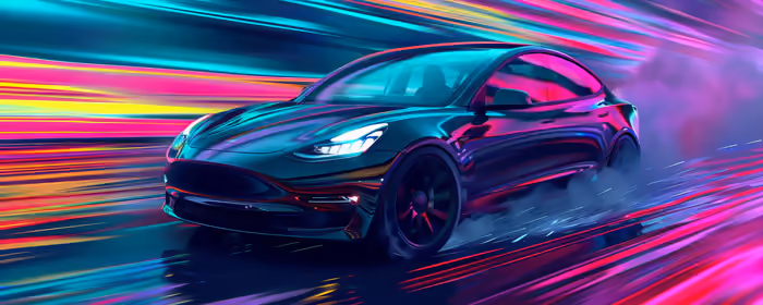 UltraWide 21:9 wallpapers (2560x1080): Tesla Model 3, electric vehicle, night, sedan