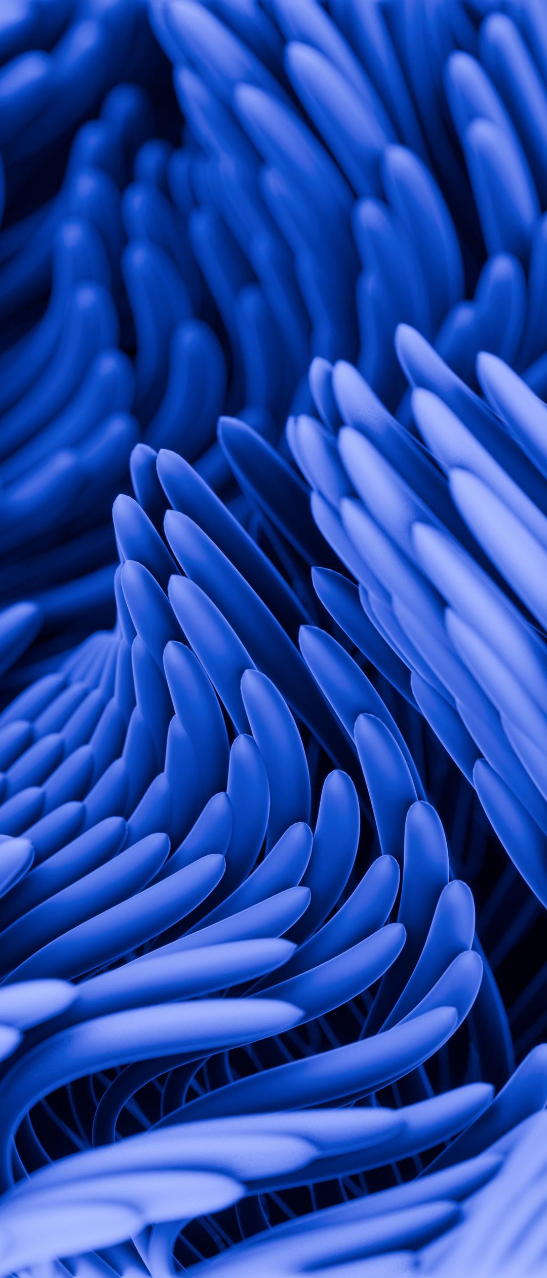 Blue Fluid Gradient Pattern - Wallpapers for Samsung Galaxy Z Flip7, Sony Xperia 5 II/5 III/5 V/10 IV/10 V, Xiaomi Mix Fold 3 in 1080x2520 resolution