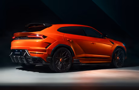 Обои машины: Lamborghini Urus SE, карбон, обвес, спортивный внедорожник