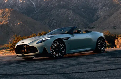 sunset Wallpapers for Apple MacBook 12″ (2304x1440): Aston Martin DB12 S Volante, roadster, convertible, luxury car