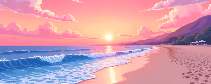 UltraWide 21:9 обои (2560x1080): пляж, море, Солнце, тропики