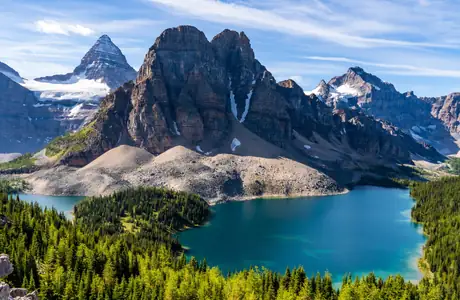 Nature wallpapers: Canada, Moraine Lake, national park, mountains