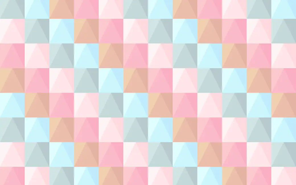 Pastel Low Poly Mosaic Pattern — desktop and phone wallpaper, free download