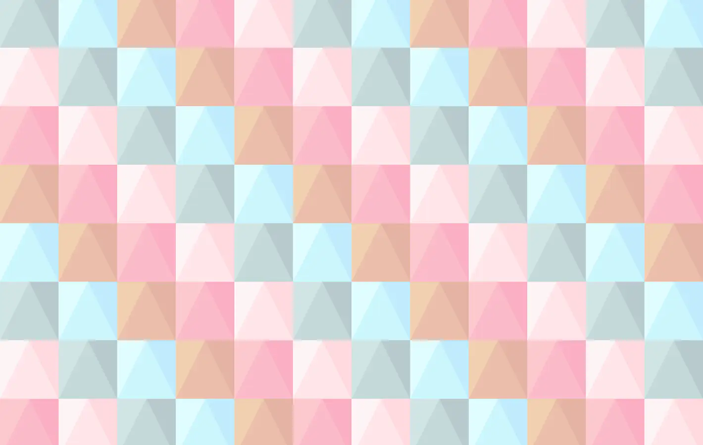 Pastel Low Poly Mosaic Pattern — desktop and phone wallpaper, free download