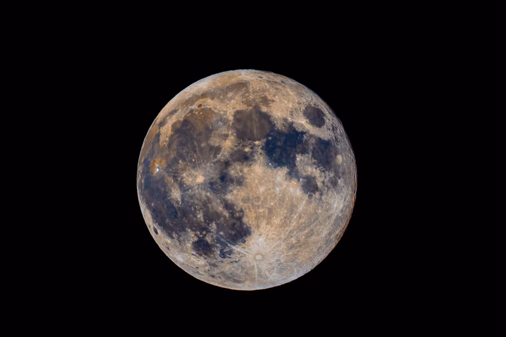 Full Moon Close-Up by NASA — desktop and phone wallpaper, free download