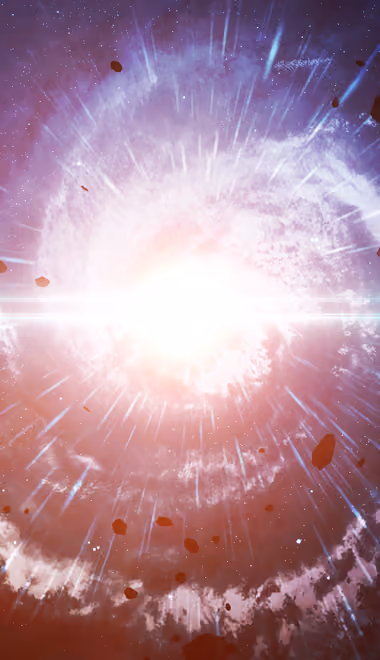 Explosion Wallpapers for Samsung Galaxy S22 Ultra/S23 Ultra (1440x3088): explosion, galaxy, asteroid, universe