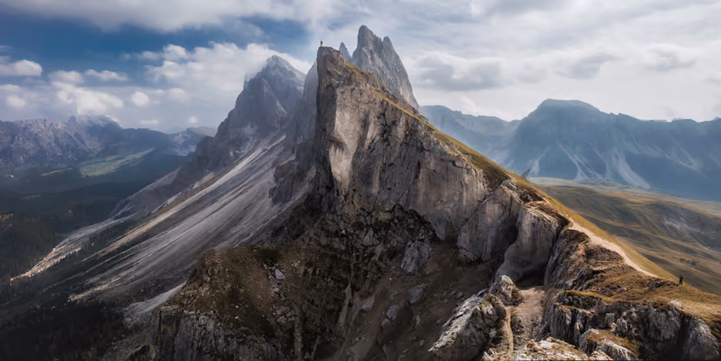 Monte Seceda in the Dolomites - Wallpapers for iPhone 5/5S/5C/SE in 640x1136 resolution