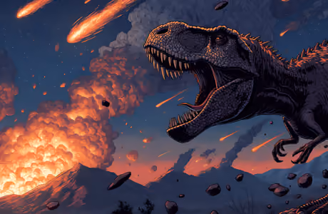 Explosion Wallpapers: T-Rex, destruction, asteroid, mountains