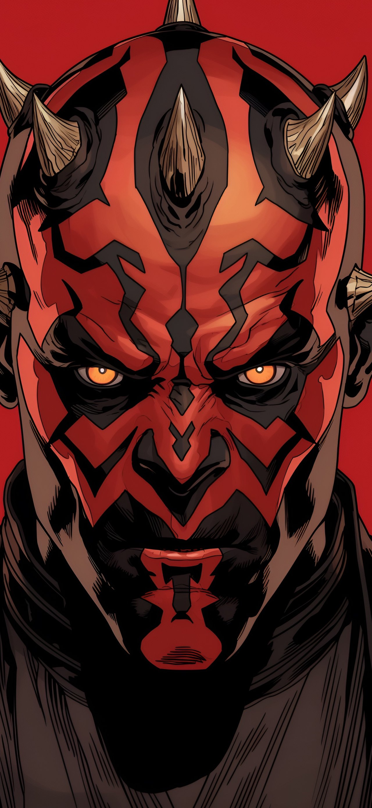 Darth Maul - Shadow Lord Portrait - Wallpapers for Xiaomi 15T in 1280x2772 resolution