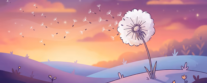 UltraWide 21:9 wallpapers (2560x1080): dandelion, field, sunset, evening