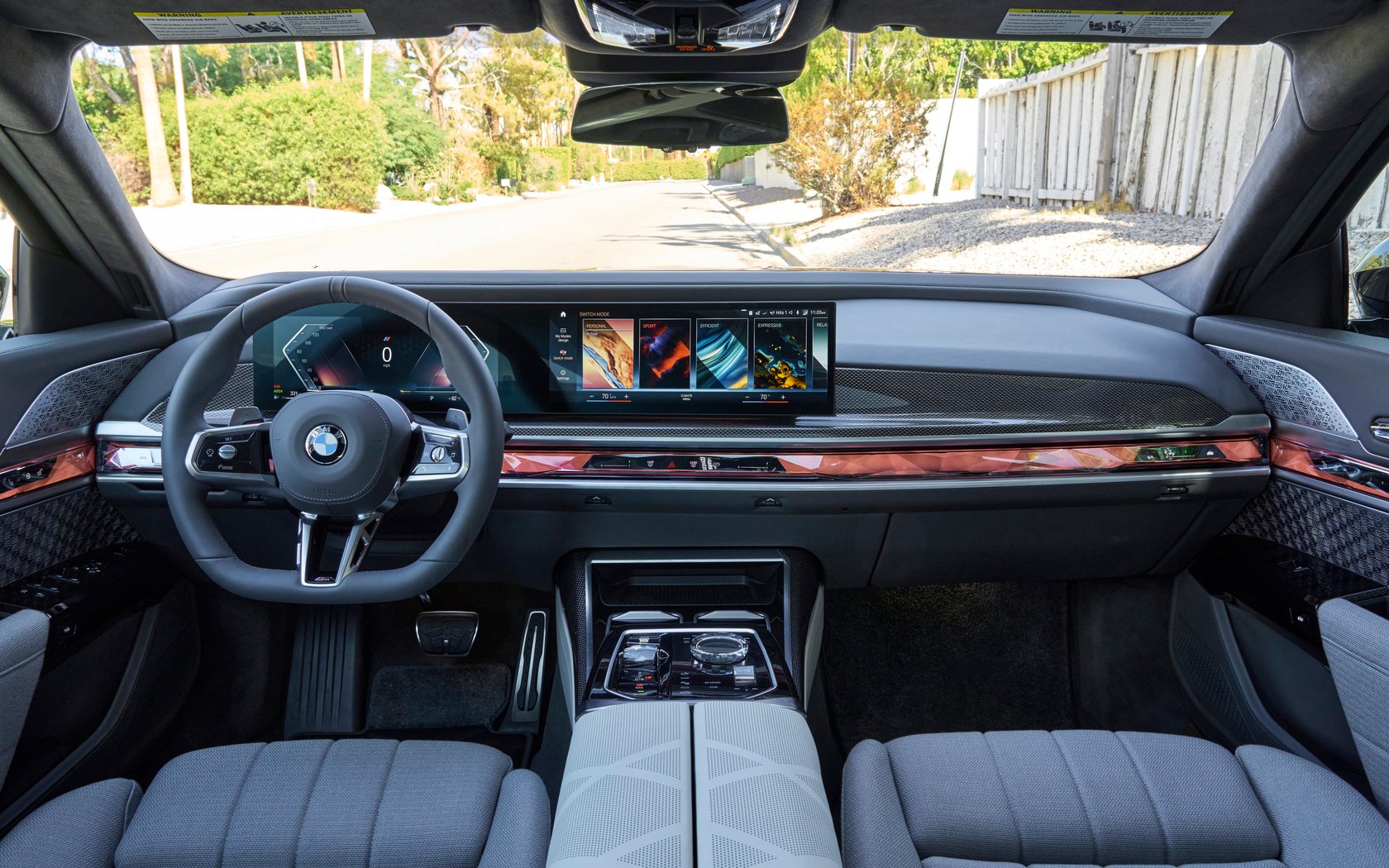 BMW 760i interior with digital dashboard - WSXGA+ wallpapers in 1680x1050 resolution