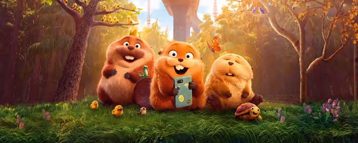 UltraWide 21:9 wallpapers (2560x1080): Hoppers, Disney, poster, cute animals