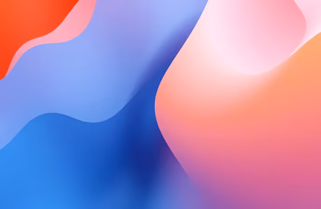 Пастельные абстрактные обои для Apple iMac (4480x2520): волны, градиент, жидкость, форма