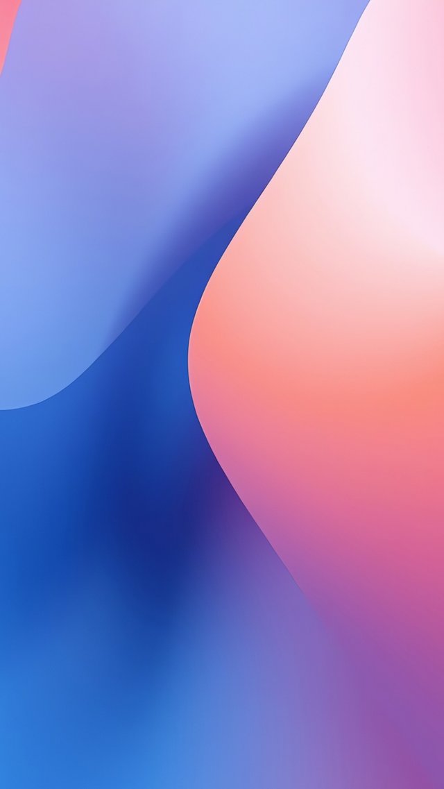 Pastel Fluid Gradient Waves - Wallpapers for iPhone 5/5S/5C/SE in 640x1136 resolution