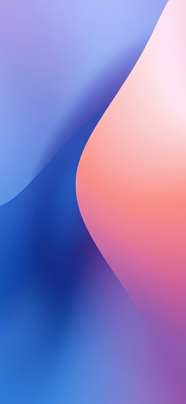 Pastel Fluid Gradient Waves - Wallpapers for Samsung Galaxy A11/A20e/A20/M11, Xiaomi Redmi 9A/9C, POCO C40 in 720x1560 resolution