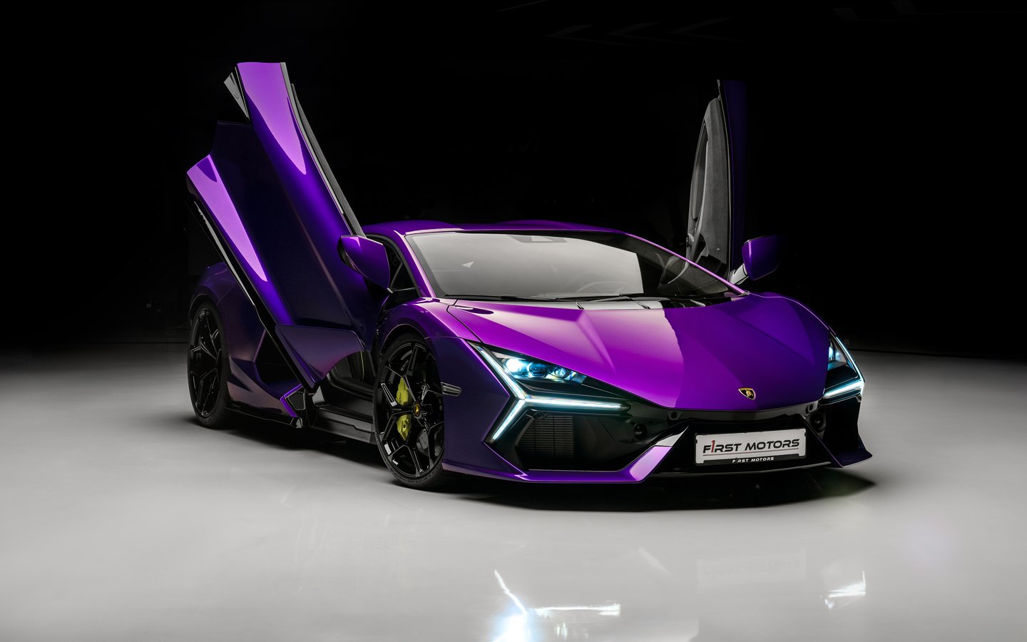 Lamborghini Revuelto Purple Hypercar - WSXGA wallpapers in 1440x900 resolution