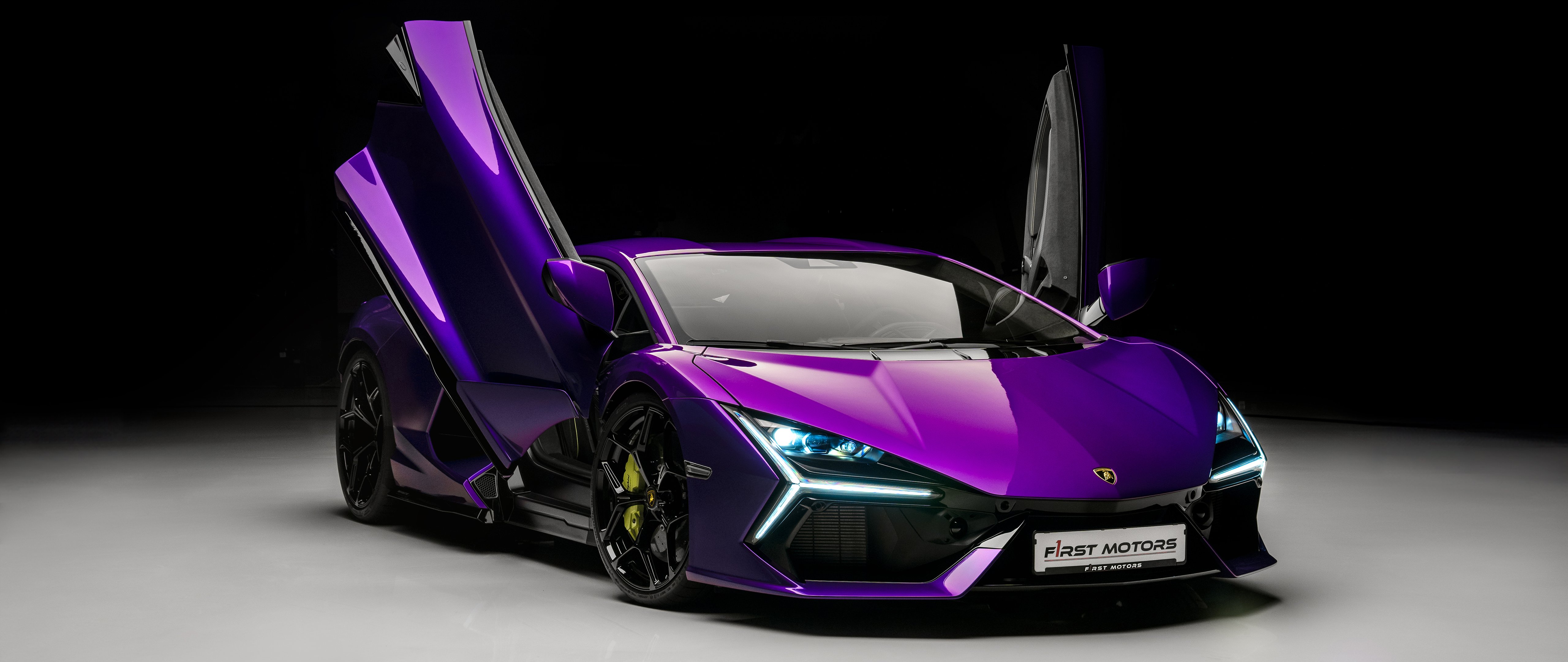 Lamborghini Revuelto Purple Hypercar - 5K2K UltraWide 21:9 wallpapers in 5120x2160 resolution