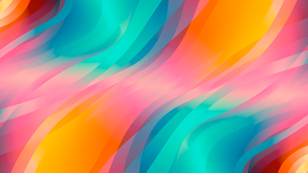 Abstract Neon Gradient Layers - Wallpapers for Samsung Galaxy Tab S9 FE+/Tab S11, Xiaomi Pad 5, Redmi Pad 2 Pro, POCO Pad in 2560x2560 resolution