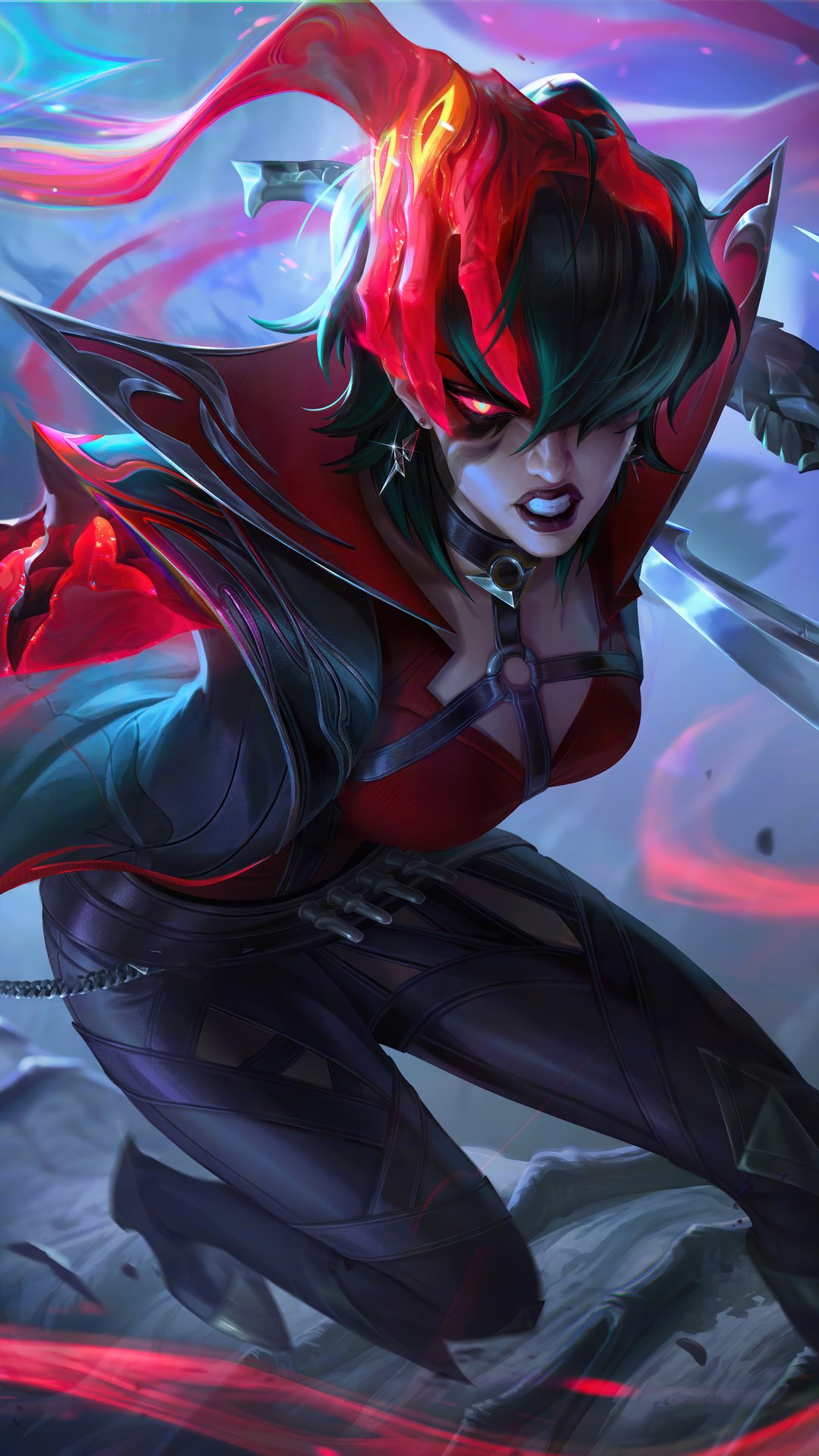 Vayne воин в броне - Обои для Samsung, Honor, Sony в разрешении 1080x1920