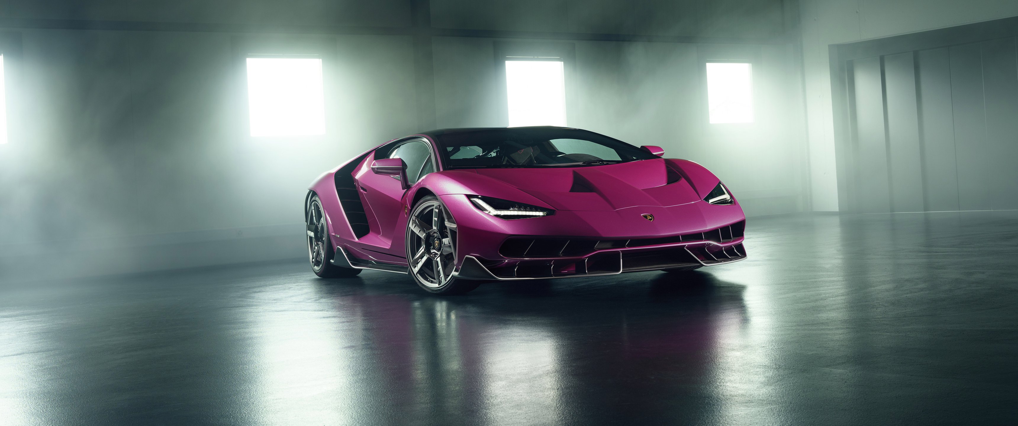 Lamborghini Centenario front view - UltraWide 21:9 wallpapers in 3440x1440 resolution