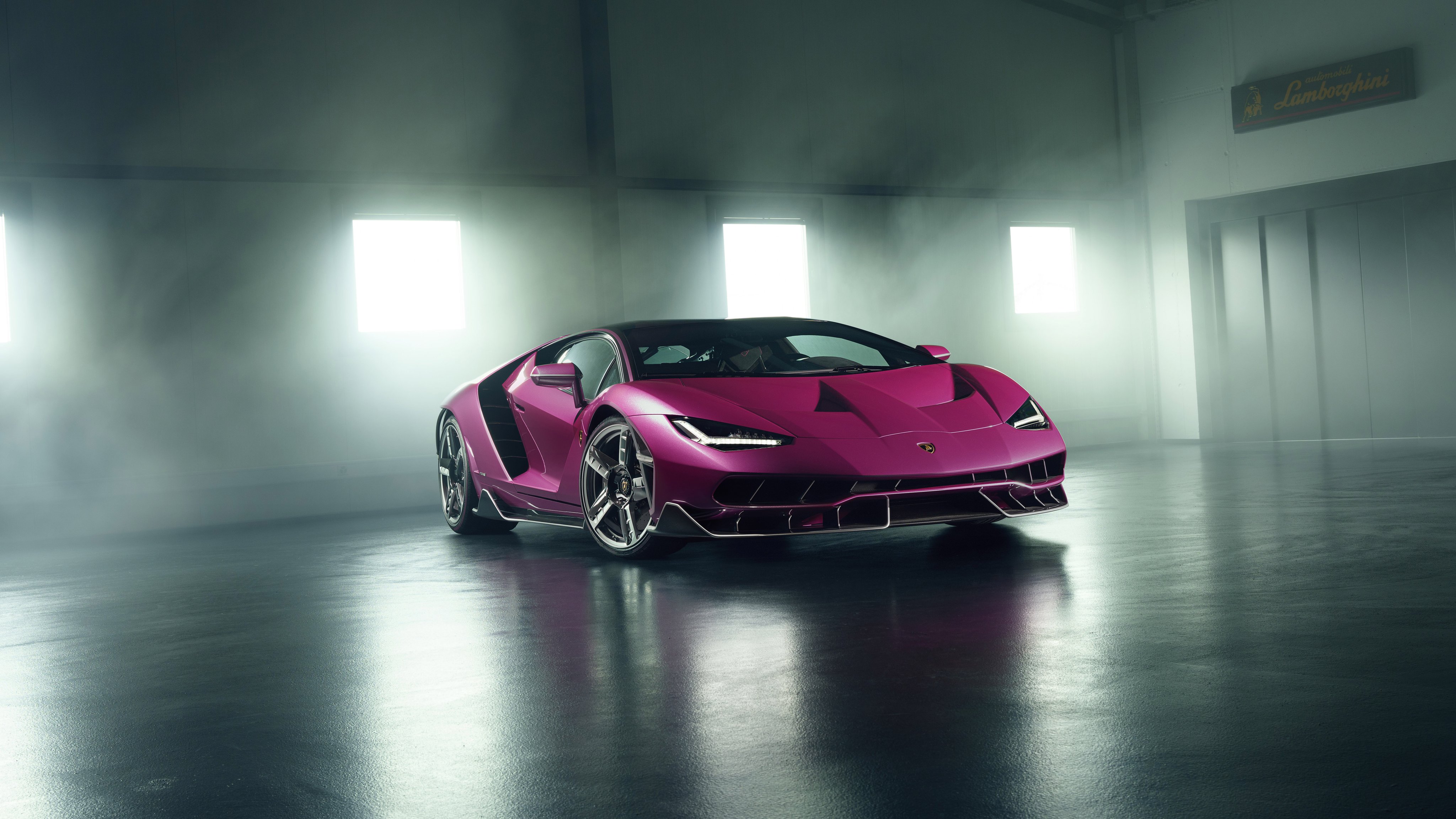 Lamborghini Centenario front view - Wallpapers for Apple iMac 21.5″ in 4096x2304 resolution