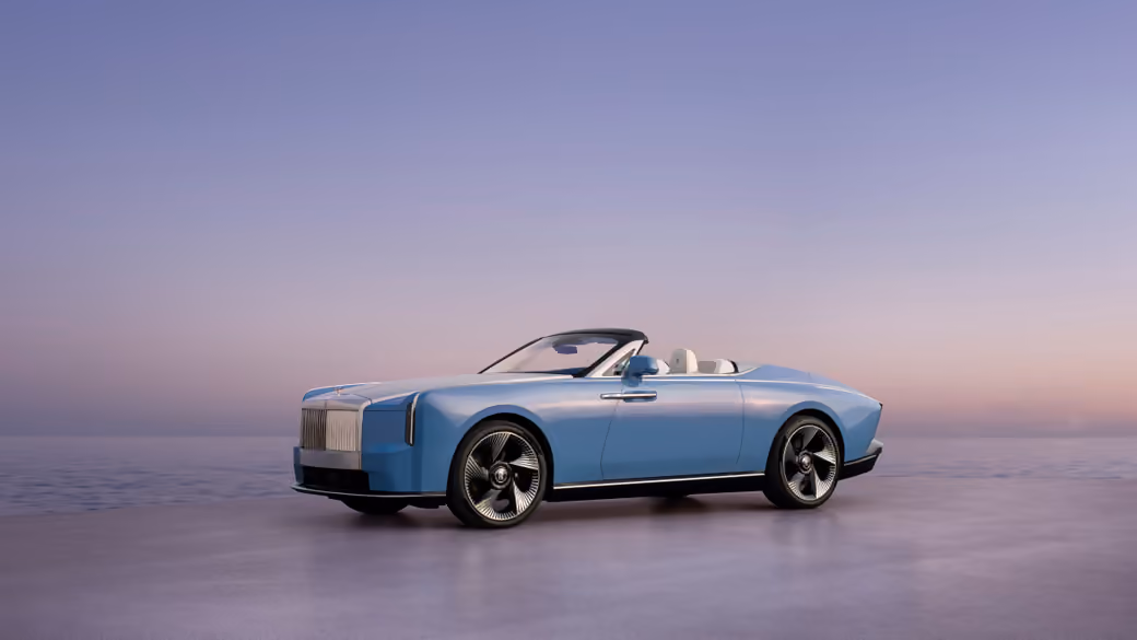 Rolls Royce Nightingale luxury convertible — desktop and phone wallpaper, free download
