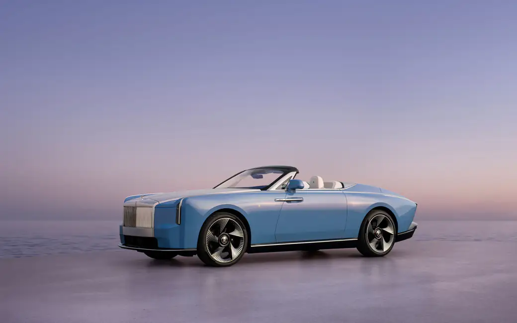 Rolls Royce Nightingale luxury convertible — desktop and phone wallpaper, free download