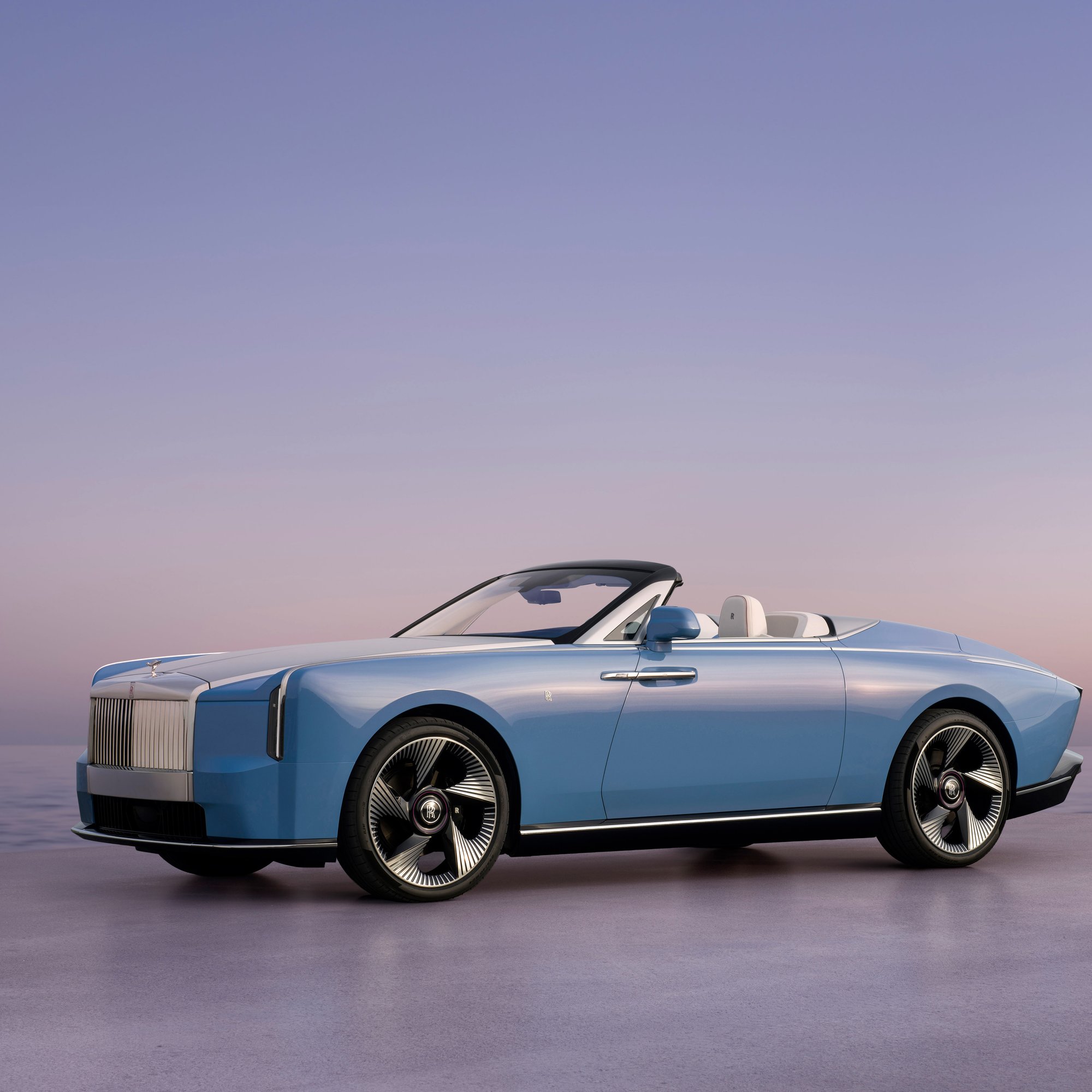 Rolls Royce Nightingale luxury convertible - Wallpapers for Samsung/Xiaomi in 2000x2000 resolution