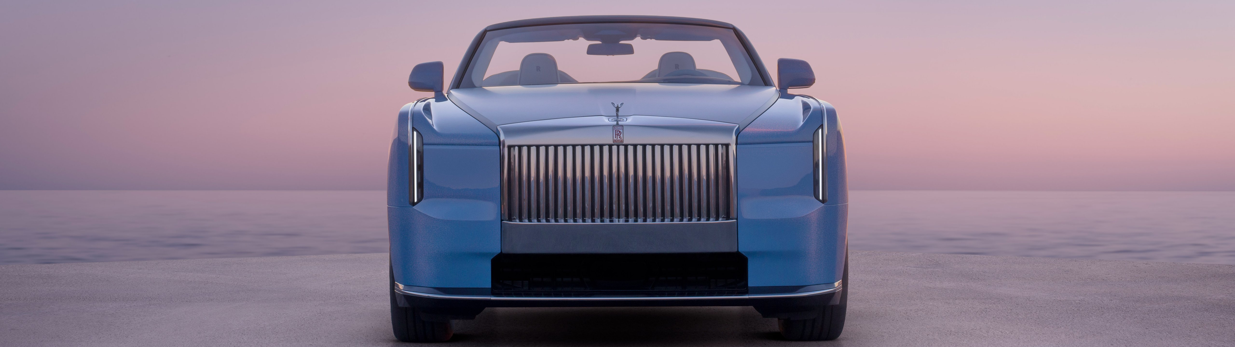 Rolls Royce Nightingale front view - UltraWide 32:9 wallpapers in 5120x1440 resolution