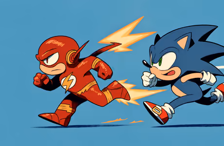 Sonic Wallpapers for Apple iPad 1 (1024x1024): Sonic, Flash, DC Comics, mask