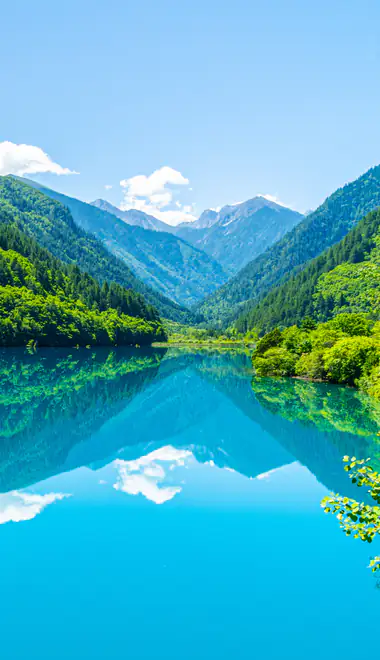 Nature wallpapers: Jiuzhaigou, China, national park, lake