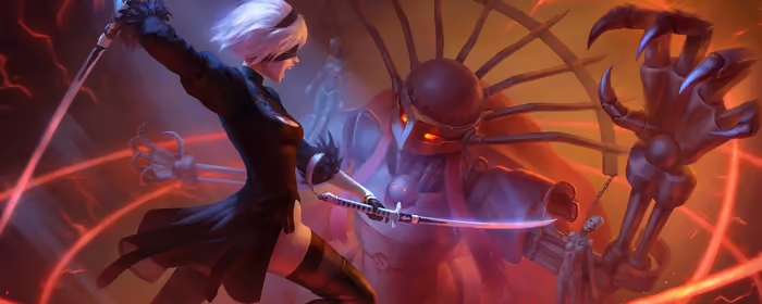 Games wallpapers: Nier Automata, android, woman, heroine