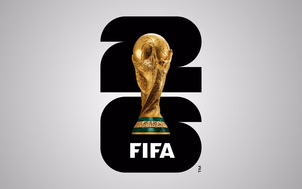 Логотип и кубок FIFA 2026 — обои на рабочий стол и телефон