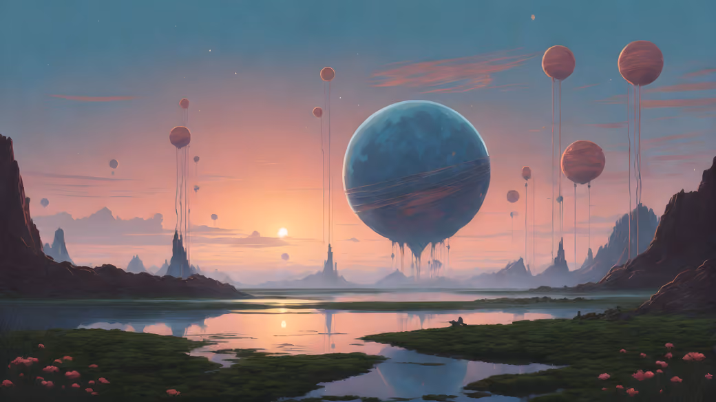 Mysterious alien planet - UltraWide 21:9 wallpapers in 2560x1080 resolution