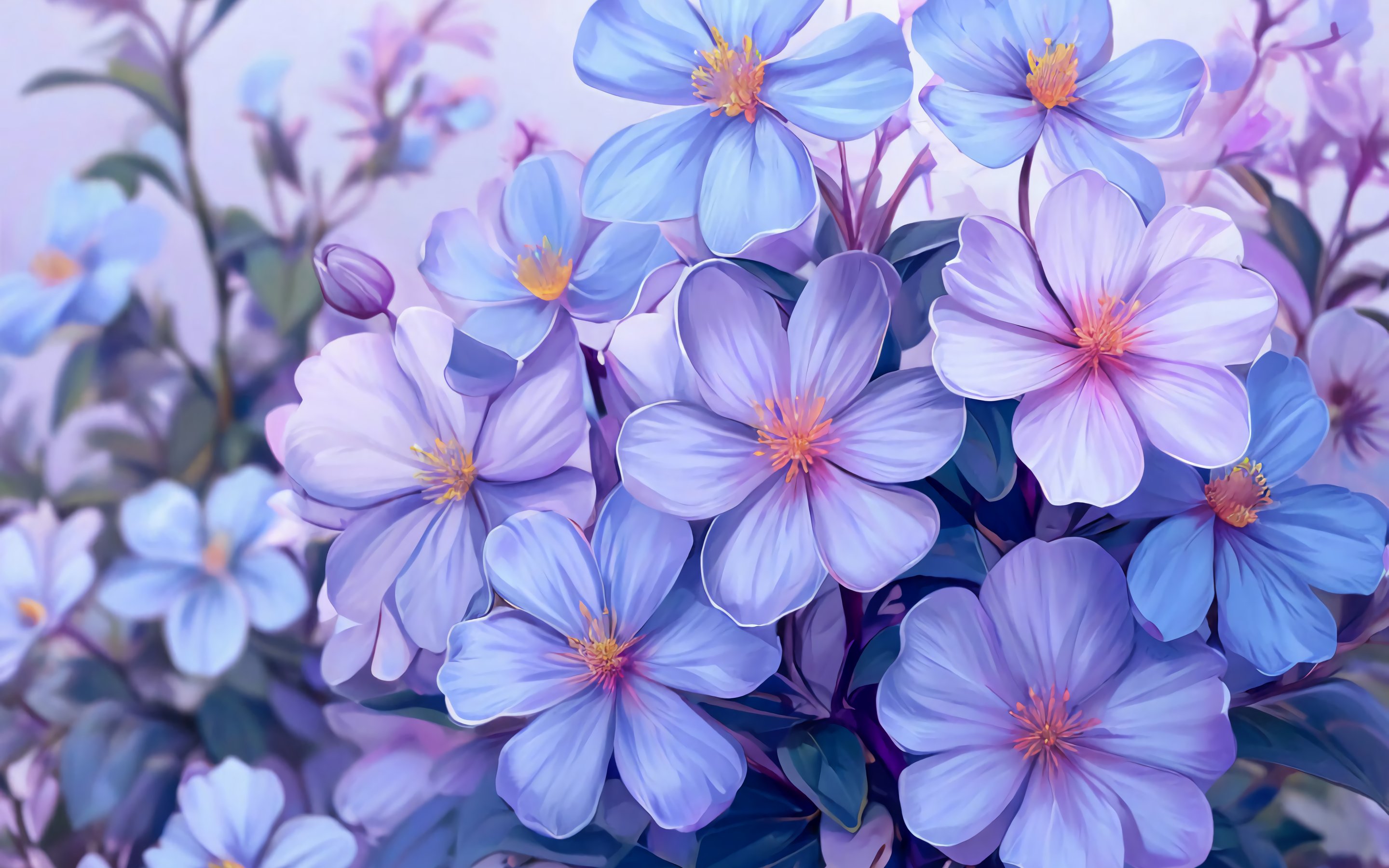 Purple lilac flowers - Wallpapers for Apple MacBook 15″ in 2880x1800 resolution