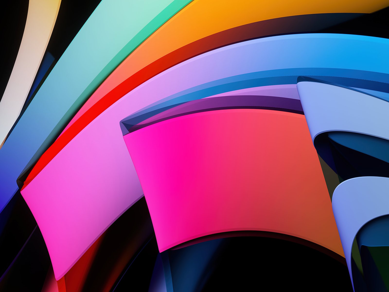 Gradient Layers with Spectrum Waves - UXGA wallpapers in 1600x1200 resolution
