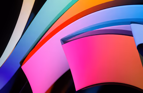 Abstract Wave wallpapers for Samsung and Xiaomi tablets (2000x2000): layers, gradient, waves, spectrum