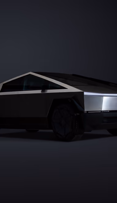 Обои машины: Tesla Cybertruck, пикап, грузовик, футуризм