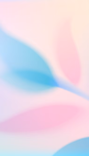 Пастельные абстрактные обои для смартфонов Samsung (1768x2208): минимализм, листья, пастель, градиент