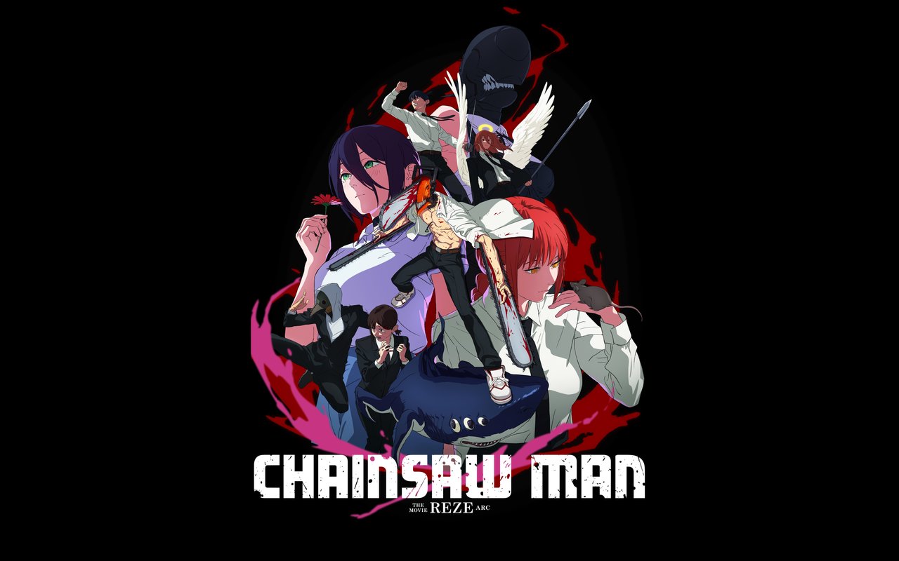 Chainsaw Man Characters Poster - WXGA_1280 wallpapers in 1280x800 resolution