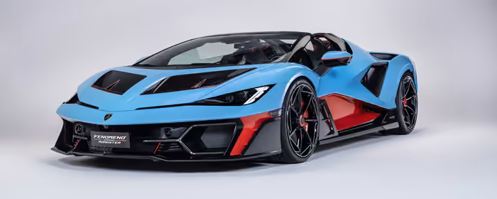 UltraWide 21:9 обои (2560x1080): Lamborghini Fenomeno, родстер, карбон, гиперкар