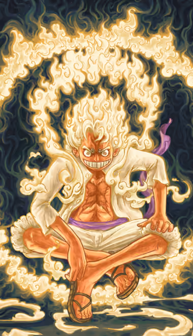 Обои One Piece для TECNO/Infinix (1080x2460): Monkey D. Luffy, One Piece, манга, пират