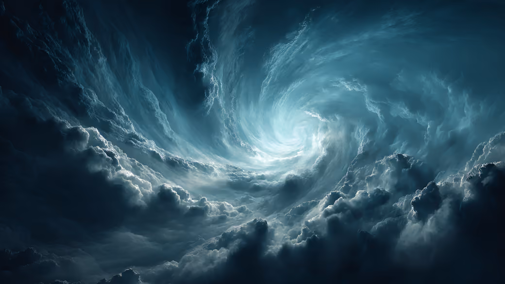 Monstrous storm of thunderclouds — desktop and phone wallpaper, free download