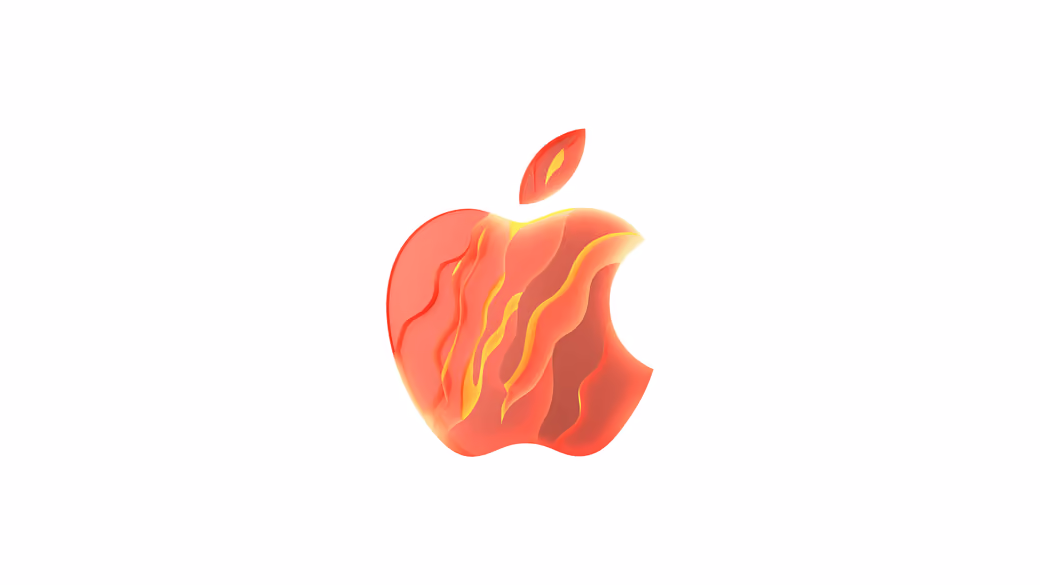 Красный логотип Apple - Обои для LG/ASUS в разрешении 480x854